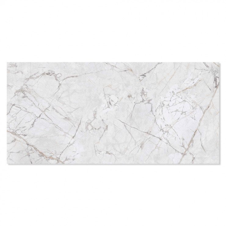 Marmor Klinker Incanto Hvid Mat 120x260 cm-0